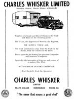Advert - Whisker 1953
